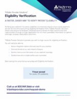 Eligibility Product Sheet