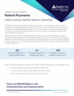 Patient Payments Product Sheet