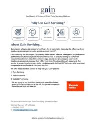 Why Use Gain Servicing